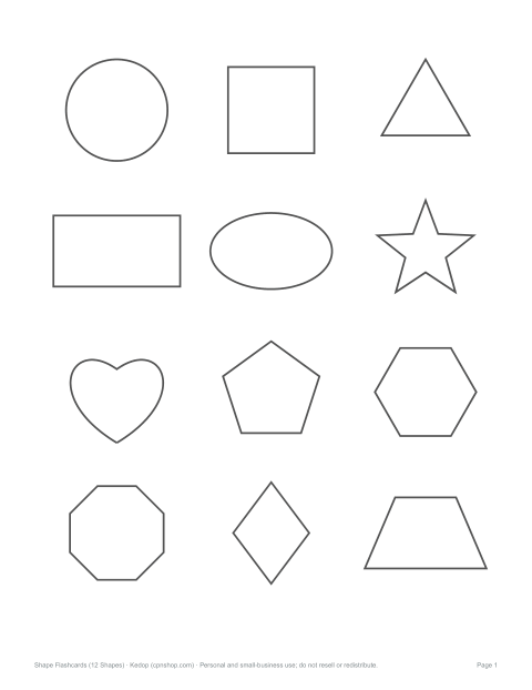 Preview of the first page of Outline matching cards