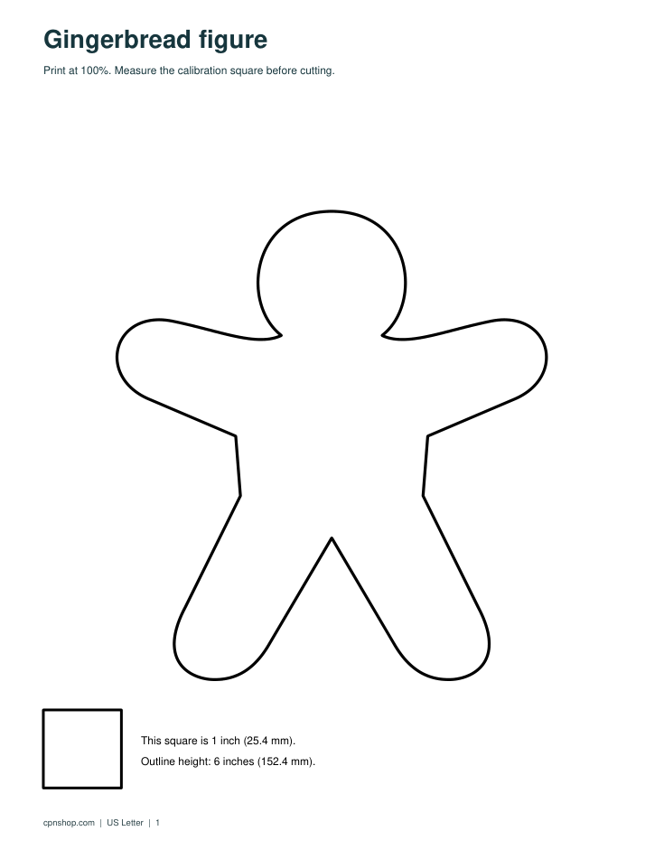 Actual first page of the free printable PDF